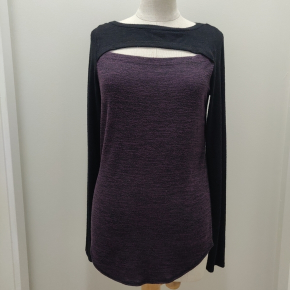 Wilfred free key hole long sleeve top